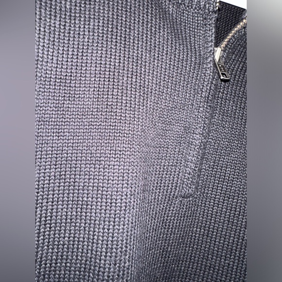 L.L. Bean Navy Blue Polo Sweater Size XL - Picture 4 of 8